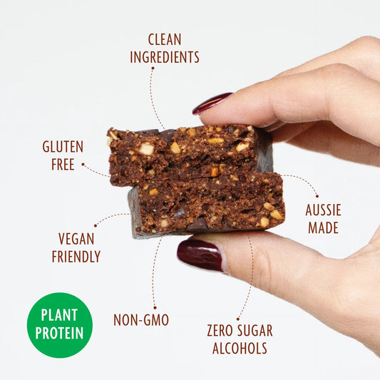 Protein Slice | Chocolate Protein Brownie