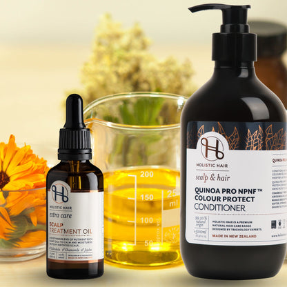 Deep Repair Treatment Duo – 500ml Colour Protect Conditioner + 50ml Scalp & Hair Oil