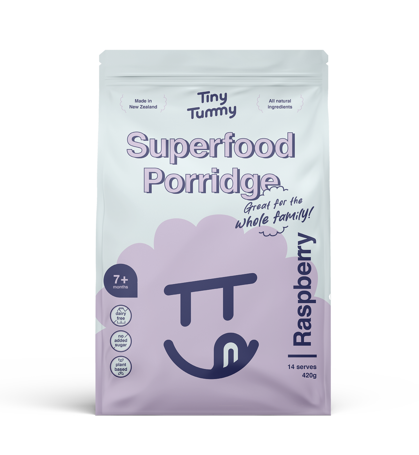 DIY Superfood Porridge Mix | Raspberry