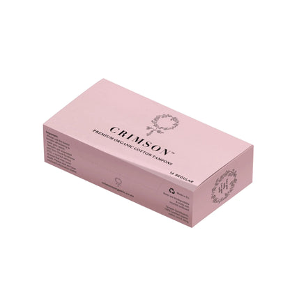 Regular Organic Cotton Tampons - 18 Box Workplace Pack