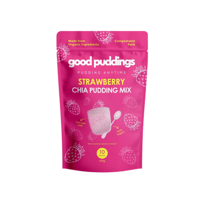 DIY Chia Pudding Mix | Strawberry