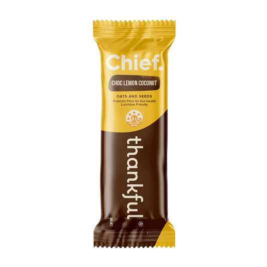 Thankful Bar | Choc Lemon Coconut