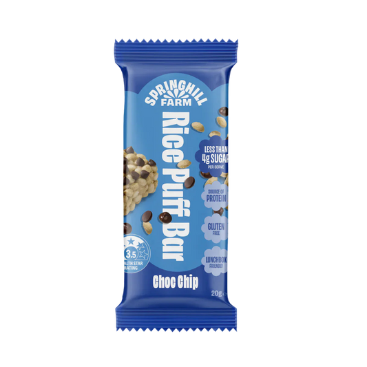 Rice Puff Bars | Choc Chip
