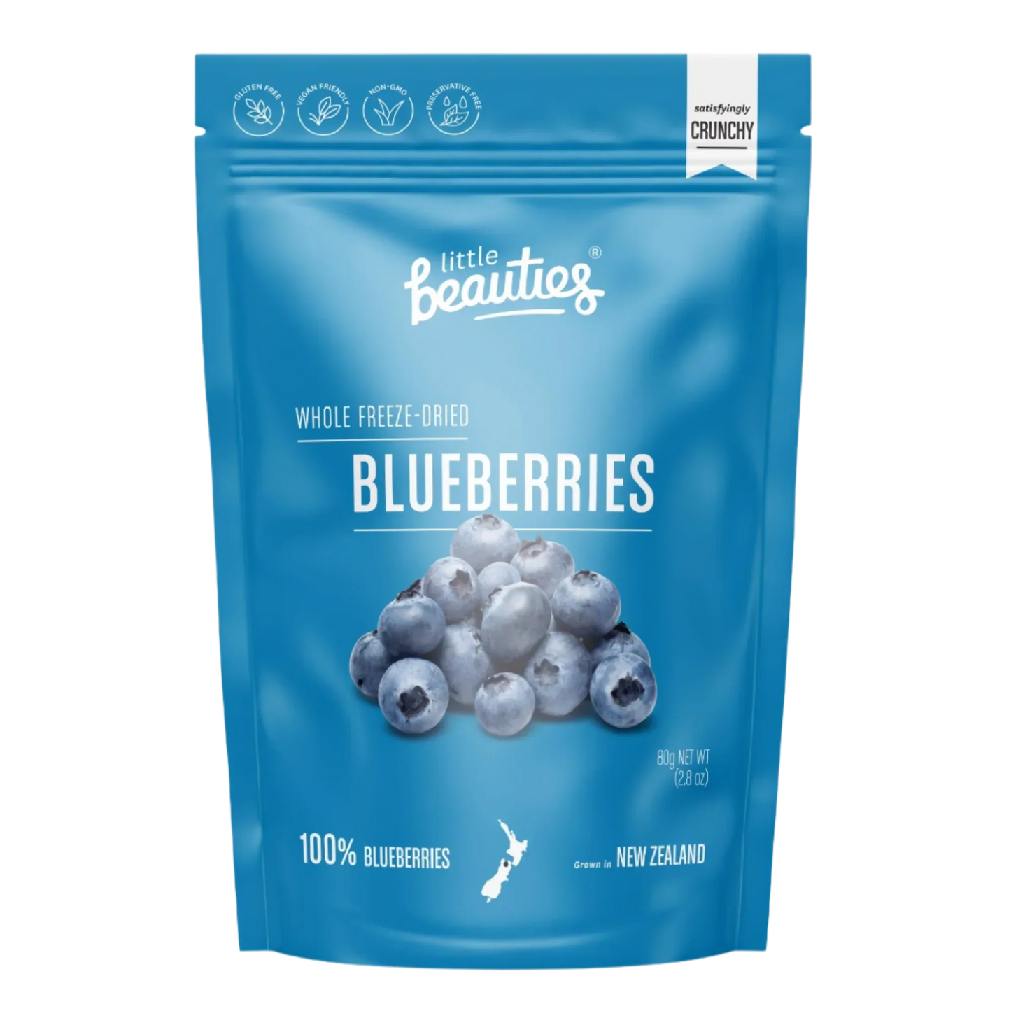 Freeze-Dried Fruit | Crunchy Whole Blueberries