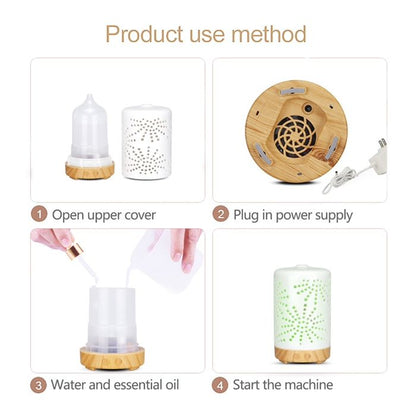 Diffuse Ultrasonic ceramic aroma therapy HT16