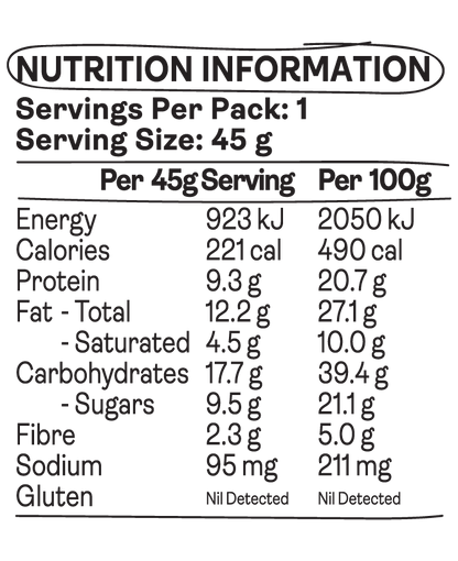 Choc Protein Bar | Peanut Fudge