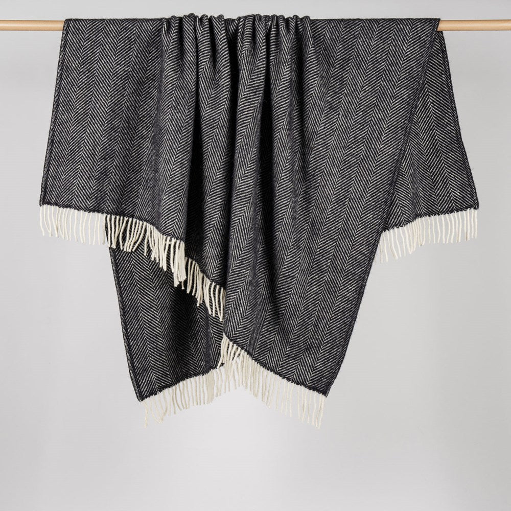 Fishbone NZ Wool Throw