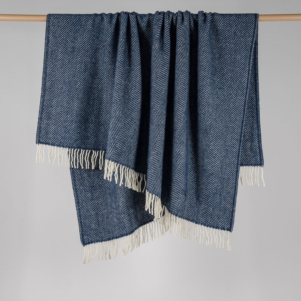 Fishbone NZ Wool Throw