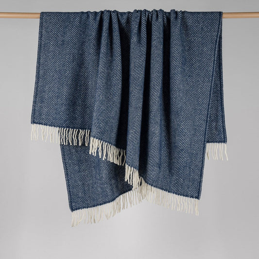 Fishbone NZ Wool Throw