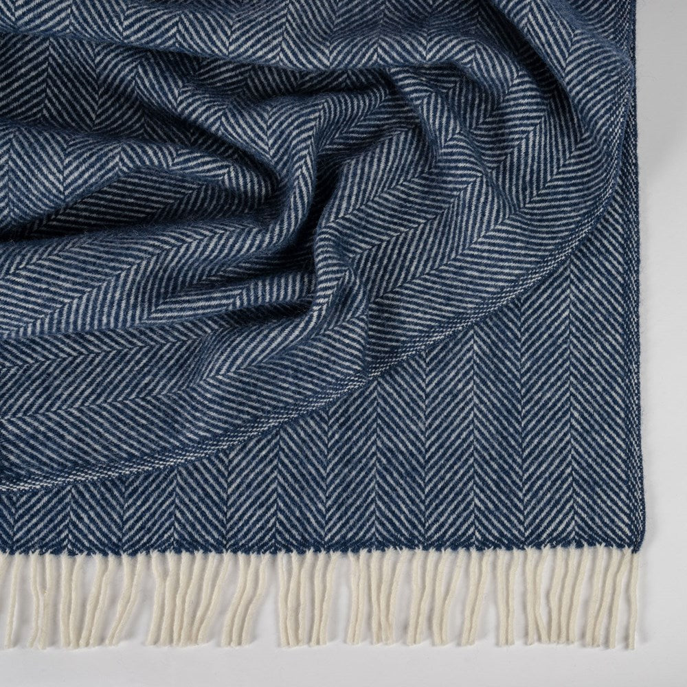 Fishbone NZ Wool Throw