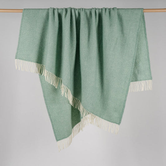 Fishbone NZ Wool Throw