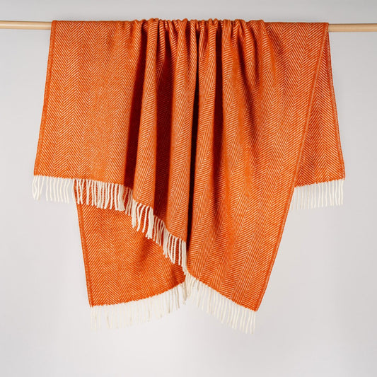 Fishbone NZ Wool Throw