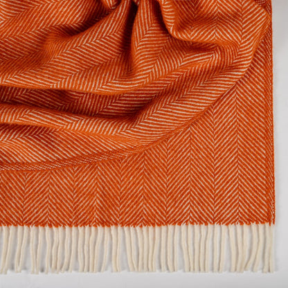 Fishbone NZ Wool Throw