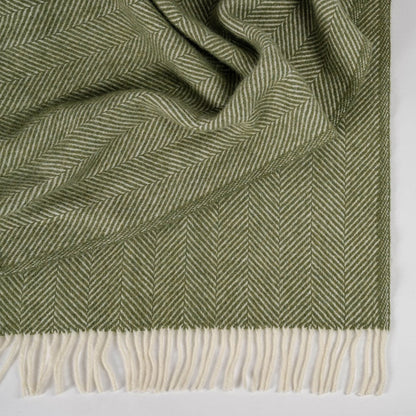 Fishbone NZ Wool Throw