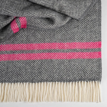 Fishbone NZ Wool Throw