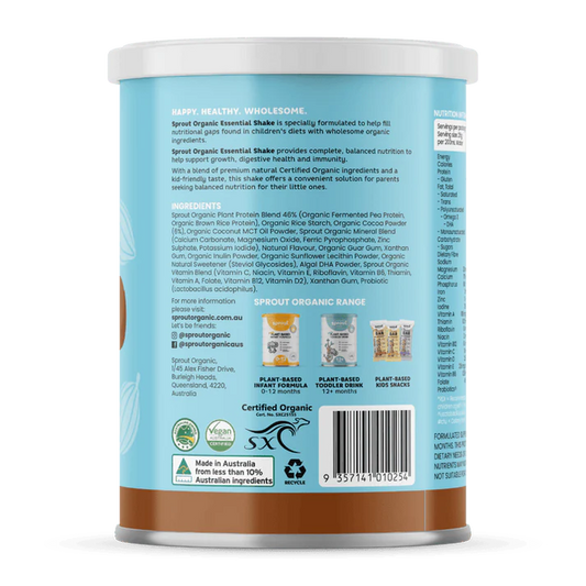 Sprout Essential Shake for 12 months+ Chocolate (700g)