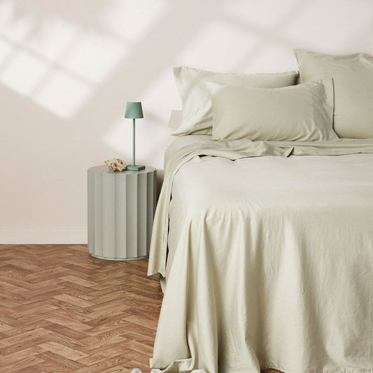Soft Washed Cotton Sheet Set