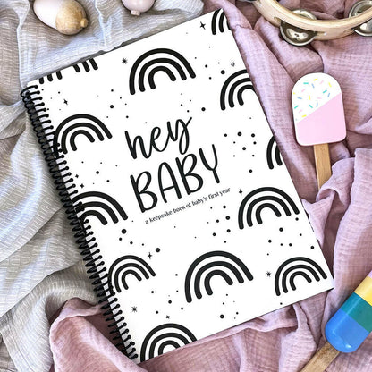 'Hey Baby' Baby Milestone Book