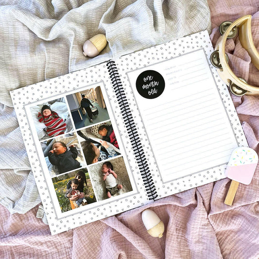 'Hey Baby' Baby Milestone Book