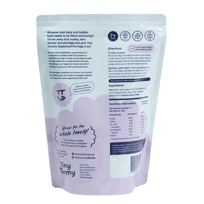 DIY Superfood Porridge Mix | Raspberry