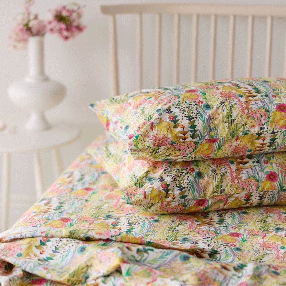 Pillowcase Made with Liberty Fabric