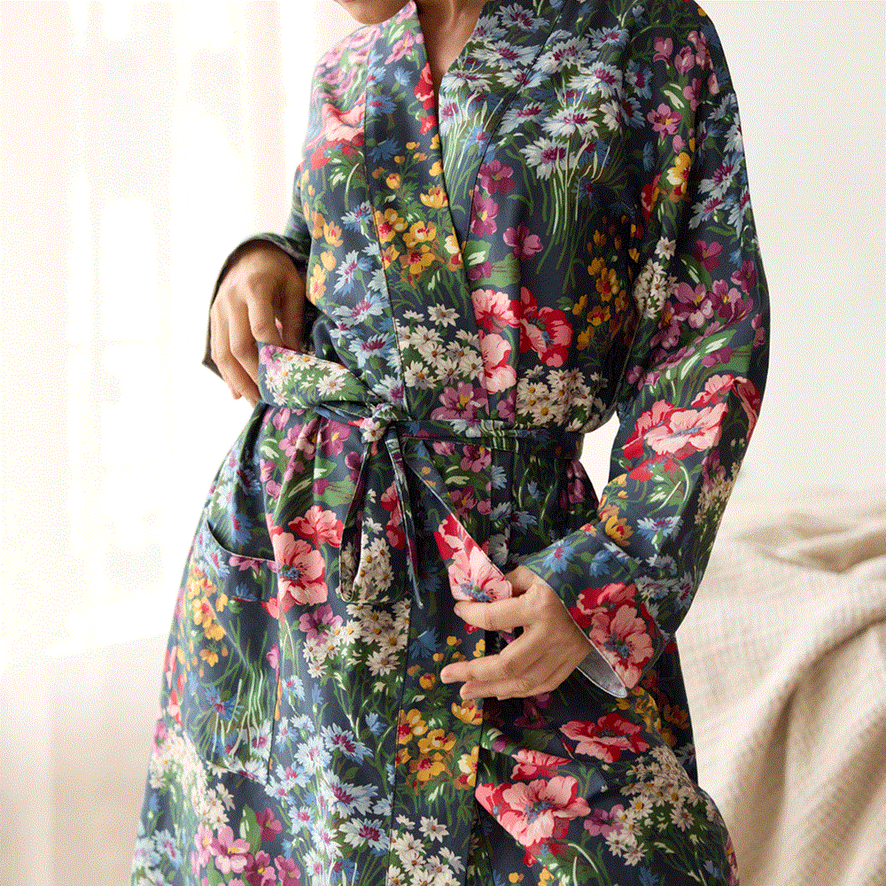 Bamboo Cotton Bathrobe