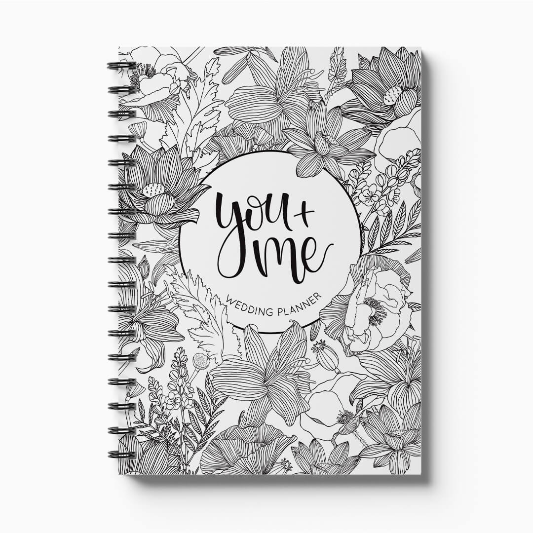 'You + Me' Keepsake Wedding Planner Book