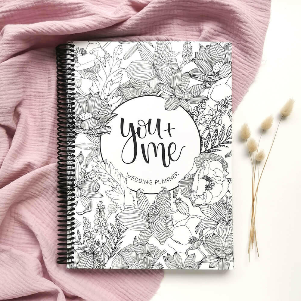 'You + Me' Keepsake Wedding Planner Book