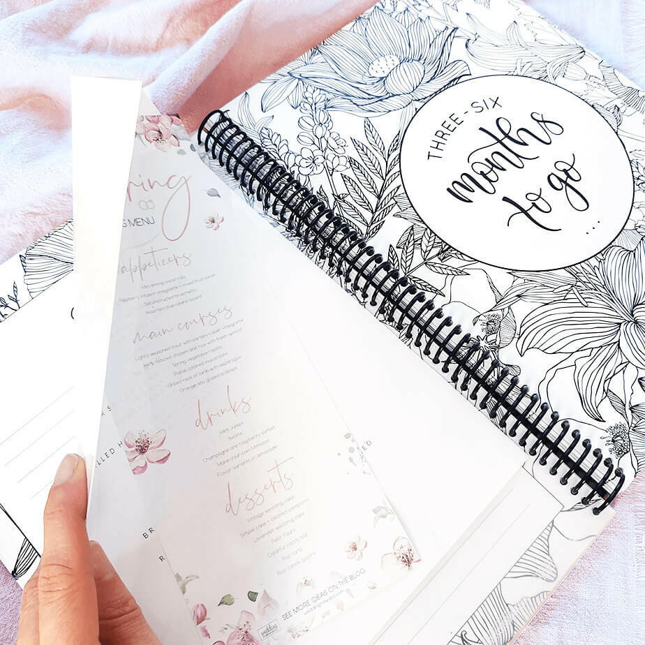 'You + Me' Keepsake Wedding Planner Book